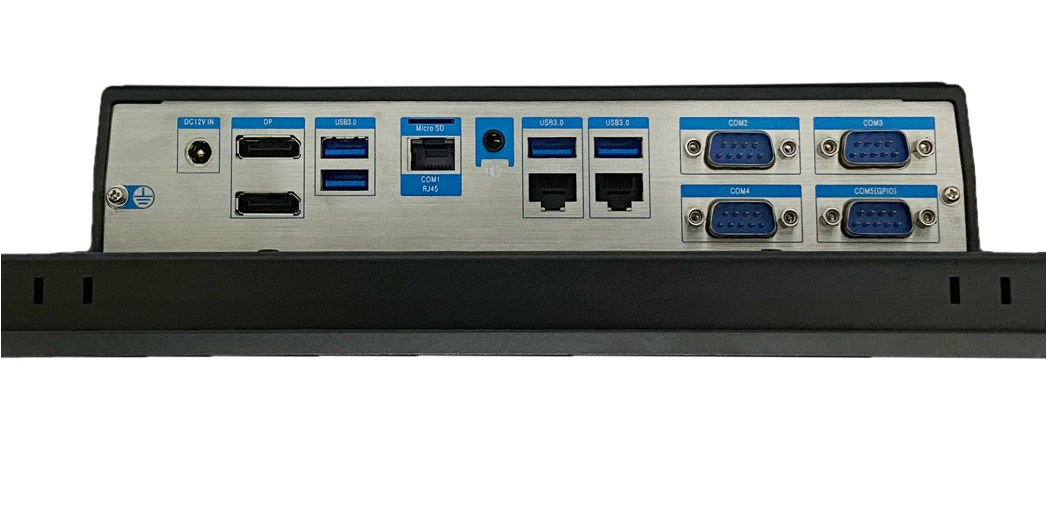 Front view of the Teguar 10-inch Economy Panel PC