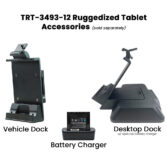 Ruggedized tablet accessories