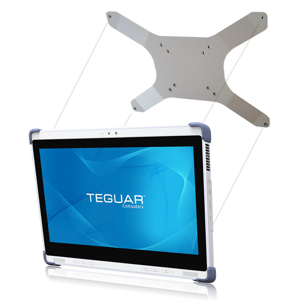Teguar Medical Tablet optional VESA bracket mounting