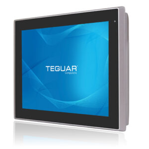 panel mount computer tp-5645-12 front angled