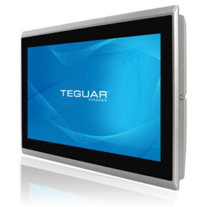 panel mount computer tp-5645-16 front angled