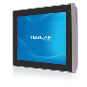 17" panel mount computer | TP-5645-17 front angled
