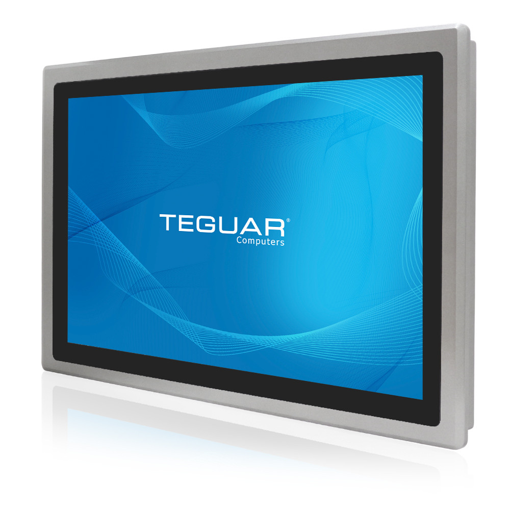 panel mount computer tp-5645-18 front angled