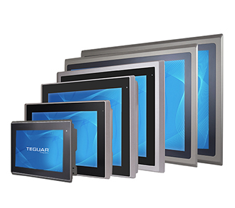 Industrial fanless panel pcs from Teguar