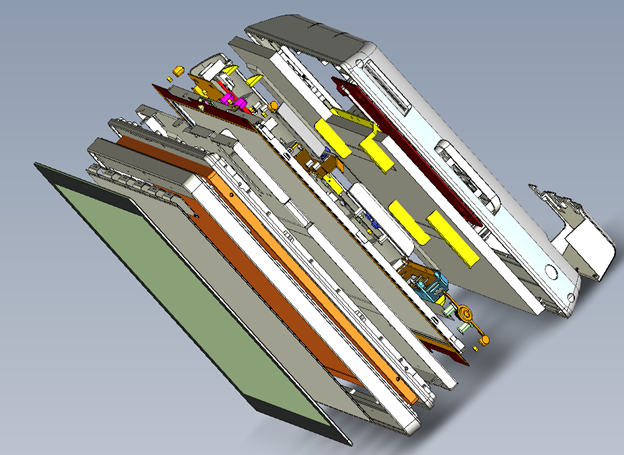 3D rendering of LivaNova's customized TME-5040-22