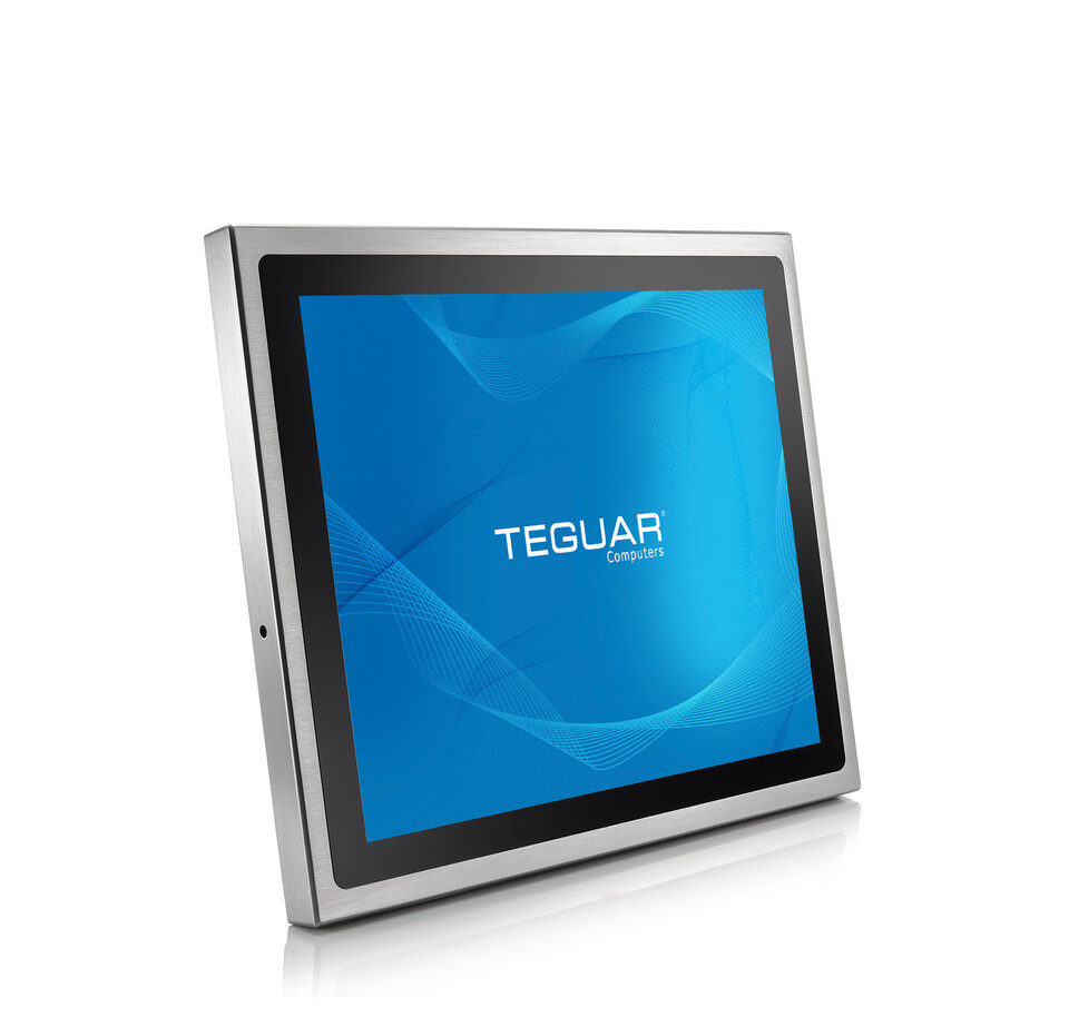 Stainless Steel Panel PC | TS-4810-19 Front Angled