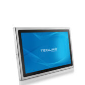 22" Stainless Steel Panel PC | TS-4810-22 Front Angled