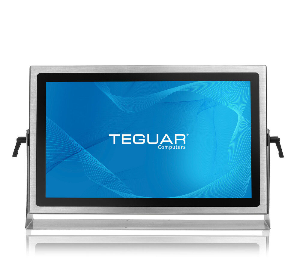 22" Stainless Steel Panel PC | TS-4810-22 Mounted
