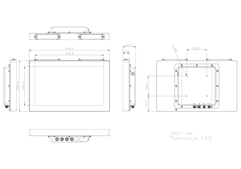 TS-5945-16 Technical Drawing