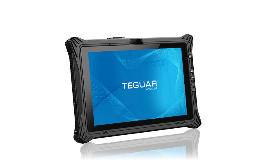 10 inch Rugged Tablet Docking Station- TRT-7080-10 Front Angle