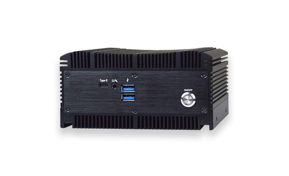 Industrial Embedded Box PC- TB-5913 Front Angle