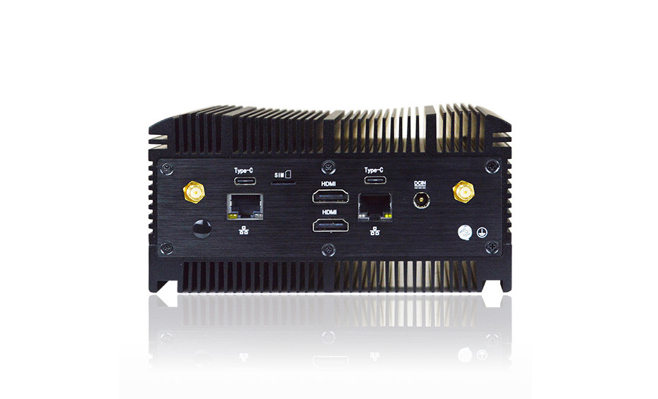 Industrial Embedded Box PC- TB-5913 Back