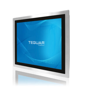 19" Waterproof Touchscreen Computer TSP-5645-19 Front Angle