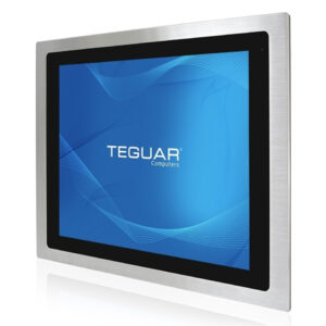 19" Stainless Panel PC TSP-4845-19 Front Angle
