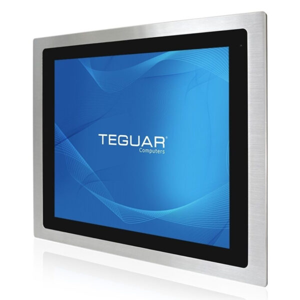 19" Stainless Panel PC TSP-4845-19 Front Angle
