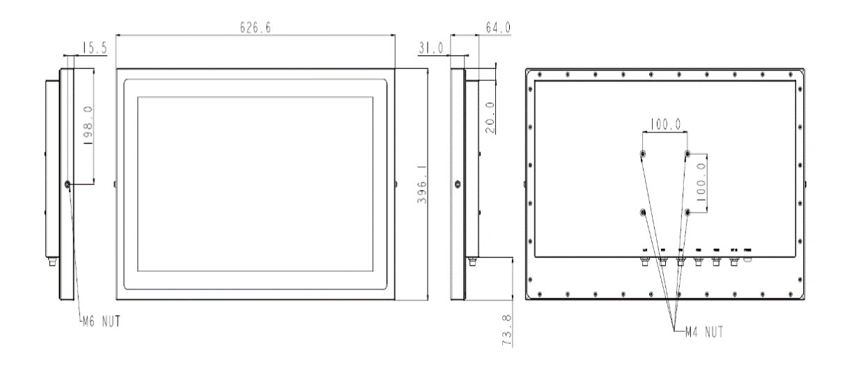 TS-7010-24 Technical Drawing