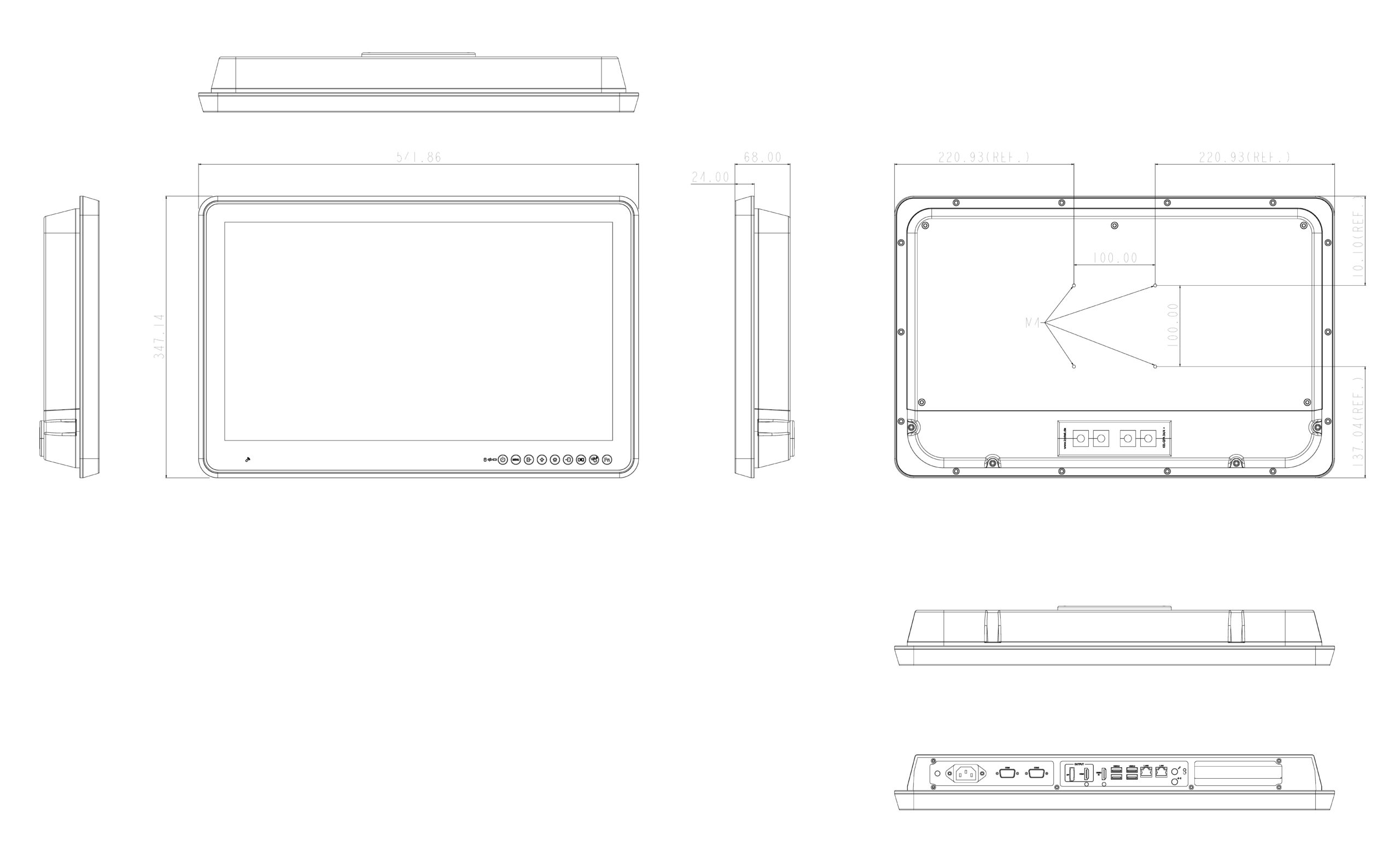 tm-7110-22 Technical Drawing