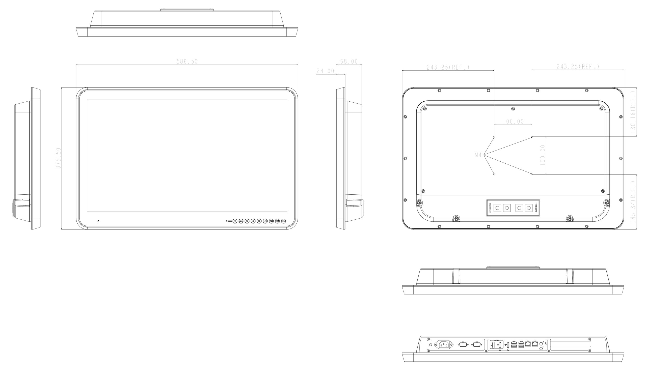 TM-7110-24 Technical Drawing