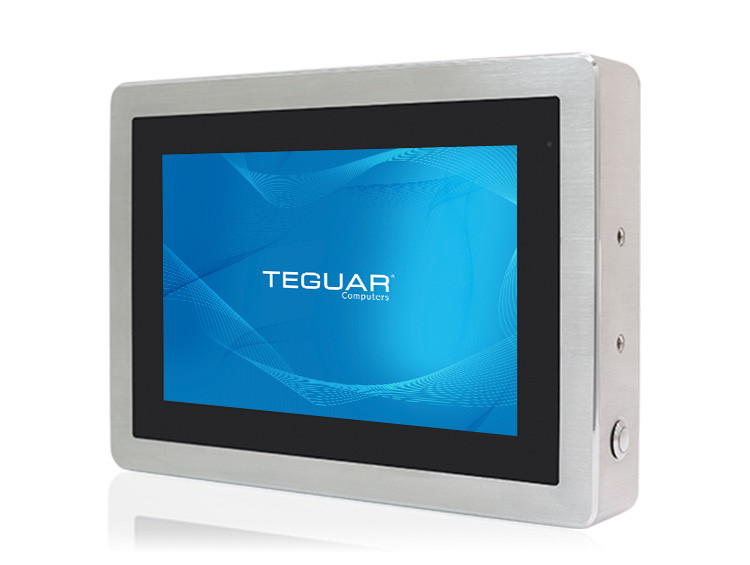 10" Waterproof Touch Screen Computer TS-4845-10 Front Angle