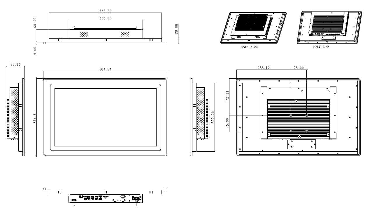 TP-7010-22 Technical Drawing