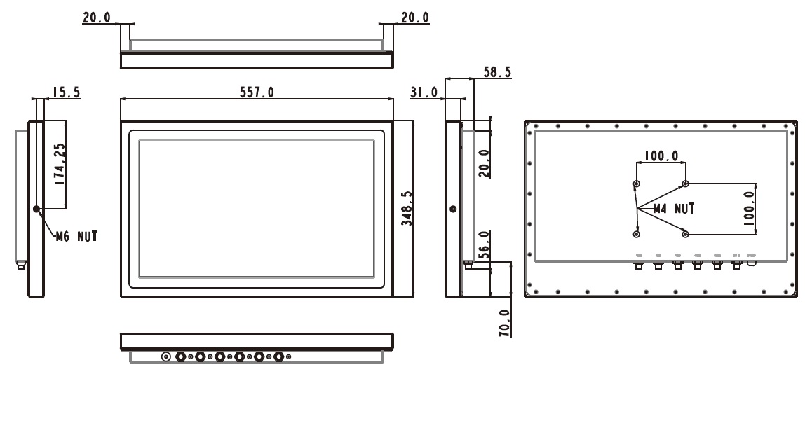 TSC-7010-22 Technical Drawing
