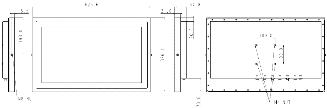 TSC-7010-24 Technical Drawing