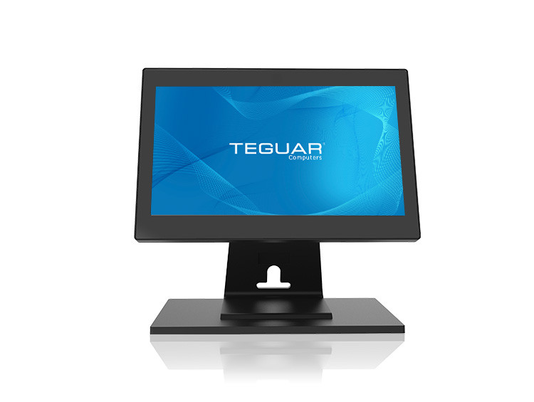 12" Industrial Display Screen TD-40-12 Front with Stand