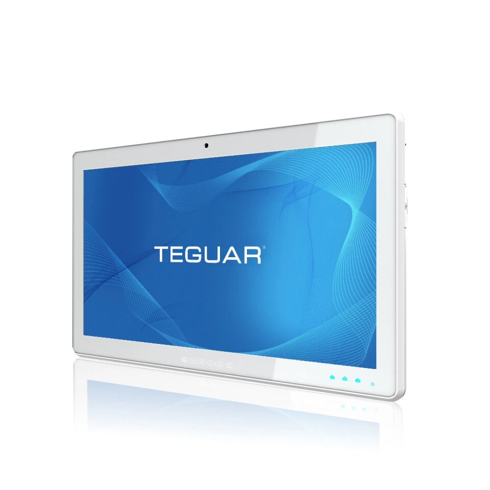 22 inch touch screen computer TME-7115-22 Front Angle left