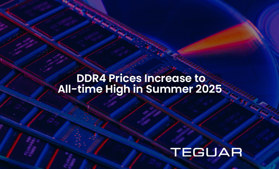 DDR4 Prices Increase to All Time High in Summer 2025