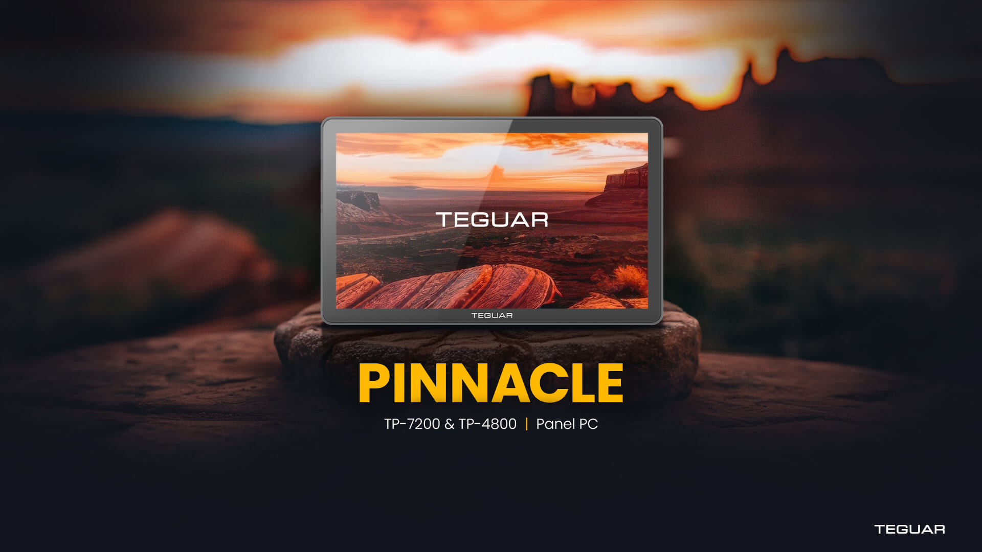 Pinnacle TP-7200 and TP-4800 Panel PC Series Teguar