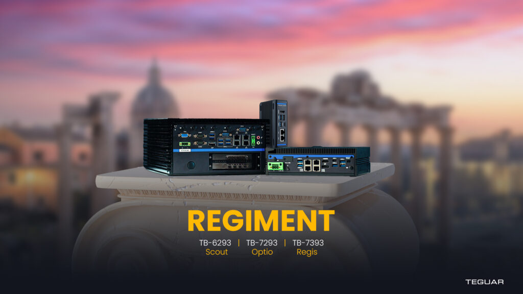 Regiment Series. TB-6293 Scout, TB-7293 Optio, TB-7393 Regis. Teguar