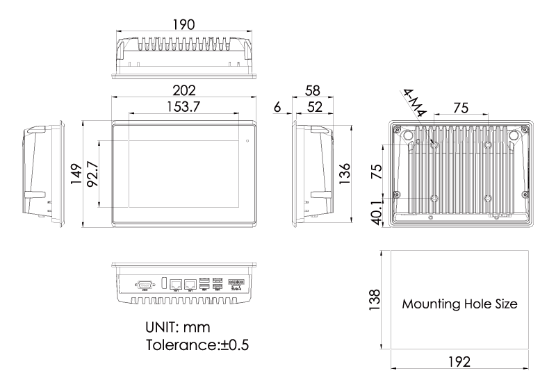 TP-6145-07 Cornerstone 2D Drawing