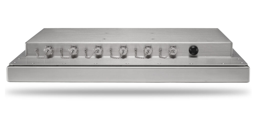 TS-7010-19 Back Showing M12 Connectors