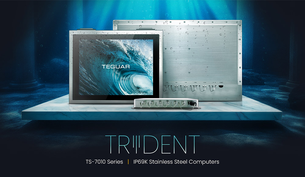 Trident TS-7010 Series, IP69K Stainless Steel Computers
