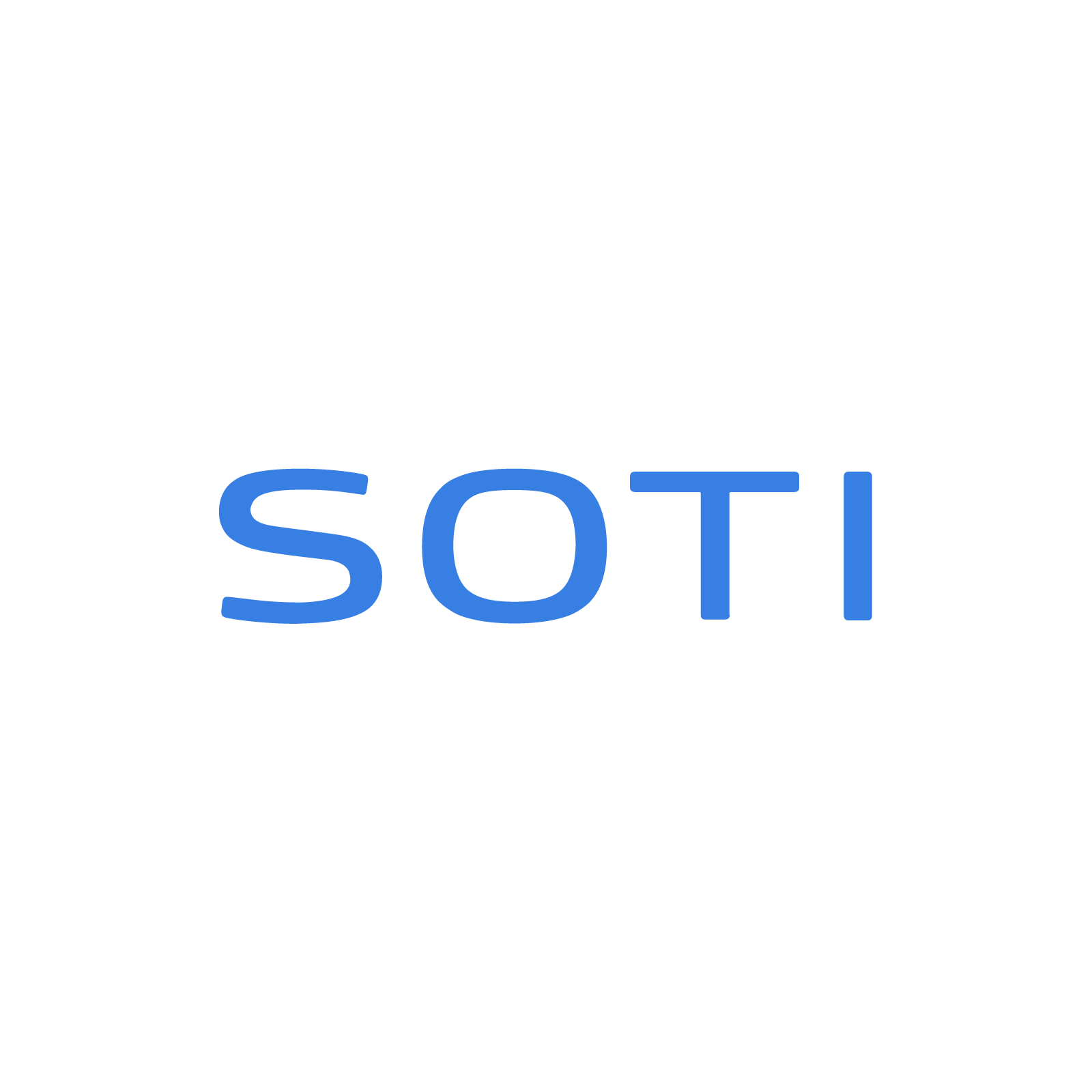 SOTI logo on white background