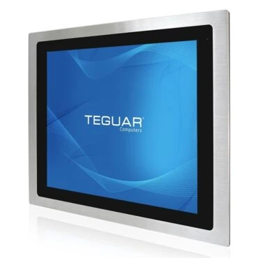 19" Industrial Touch Screen PC Side View