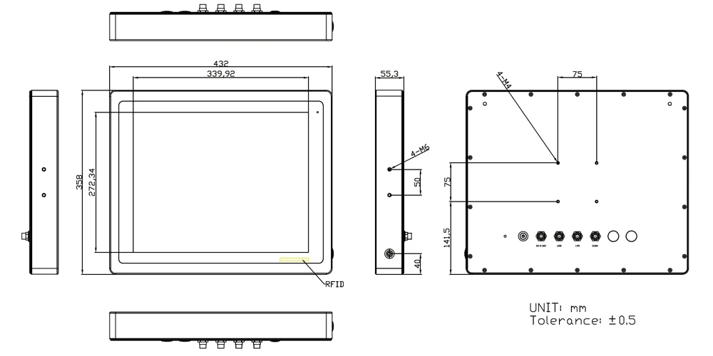 TP-2945-17 Technical Drawing