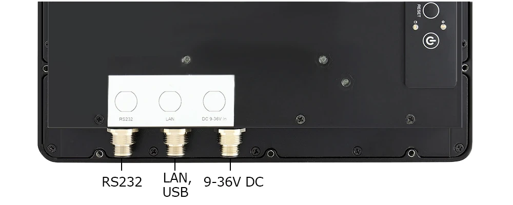 Teguar waterproof computer inputs and outputs