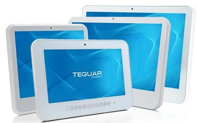 Four sizes of the Teguar TM-5010 medical computer series