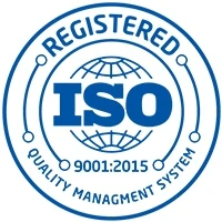 Registered ISO 9001:2015 Quality Management System logo