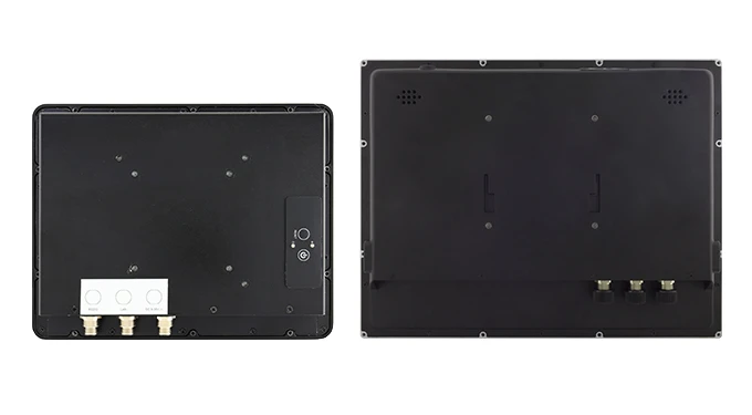 Back panels of two Teguar TWR-2920 series computers