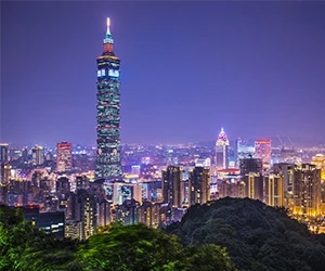 Taipei sky line