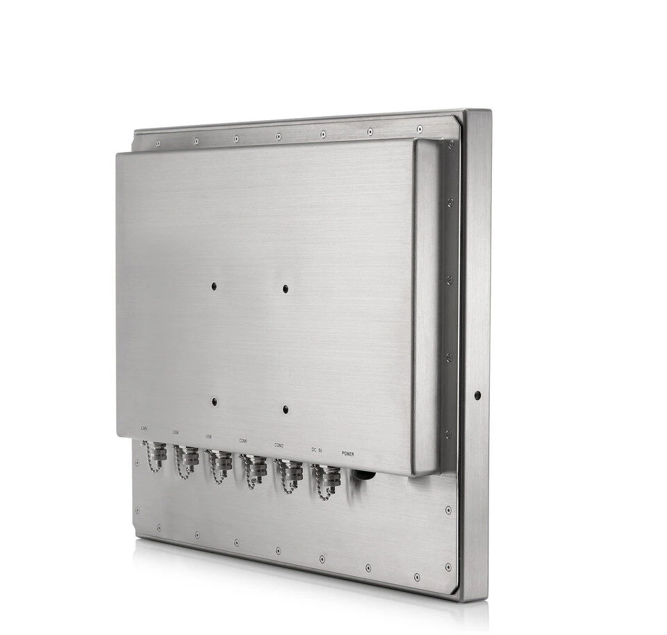 Stainless Steel Panel PC | TS-4810-15 Back Angle