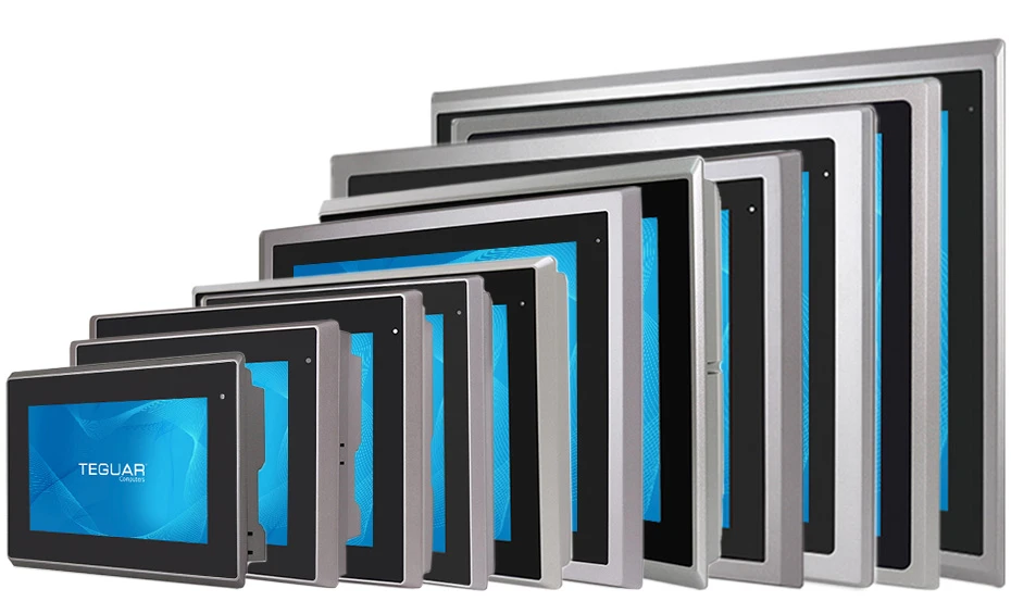 11 sizes of the TP-4845 Flush Mount Panel PC Series